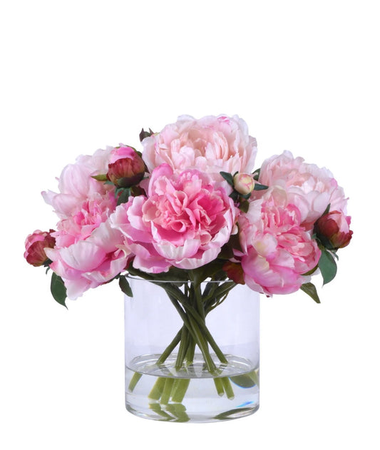 Pink Peony Vase