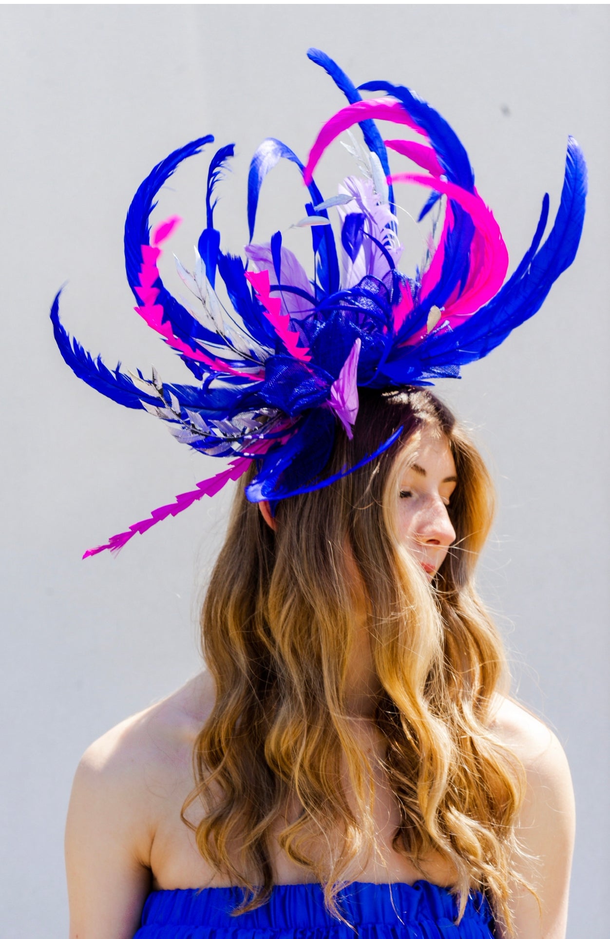 Silver Spirit Fascinator